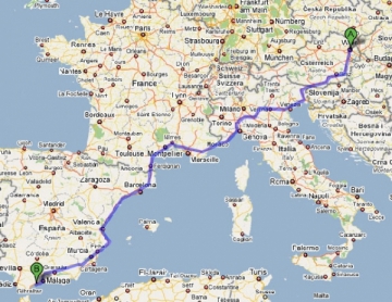 Privatumzug von Wien/Österreich nach Marbella/Spanien