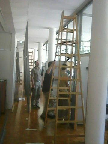 Büromöbeltrennwand Montage, Graz